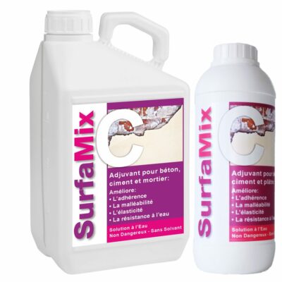 SurfaMix C - Adjuvant multifonctions mortier, enduit, béton