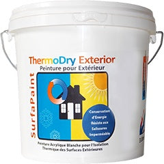 SurfaPaint ThermoDry Exterior - Peinture bouclier thermique, thermo-réfléchissante