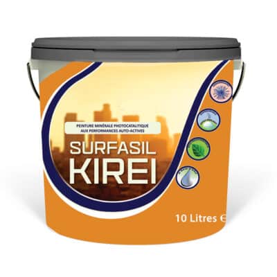SurfaSil Kirei -Peinture minérale auto nettoyante, dépolluante, anti bactérie, protection thermique