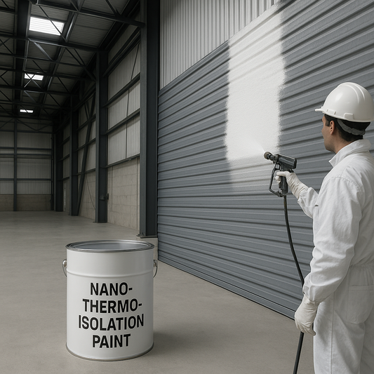 Les nouvelles peintures nano-thermo-isolantes révolutionnent le bâtiment industriel