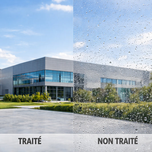 Protección de vidrio antiestático autolimpiable invisible SurfaShield G que mejora el rendimiento de la eficiencia de los paneles solares fotovoltaicos.